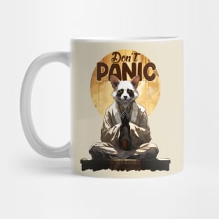 Don't Panic lemur Mug